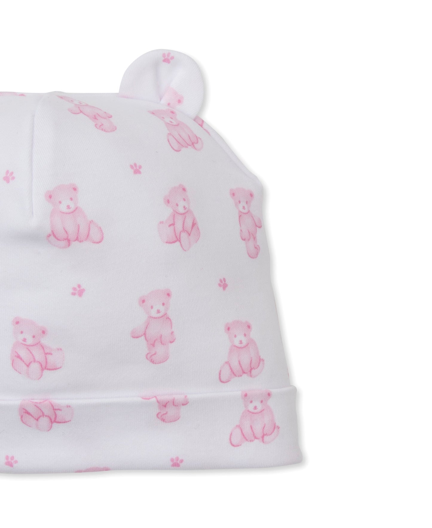 Kissy Kissy Hat - Teddy Bears, Pink, Newborn - Image 2