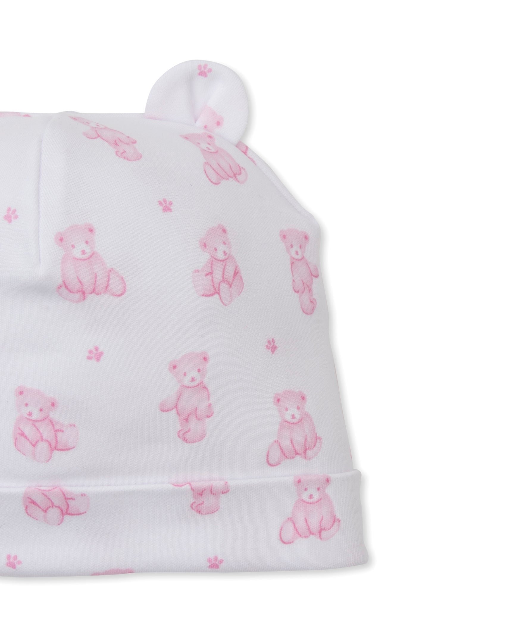 Kissy Kissy Hat - Teddy Bears, Pink, Newborn - Image 2
