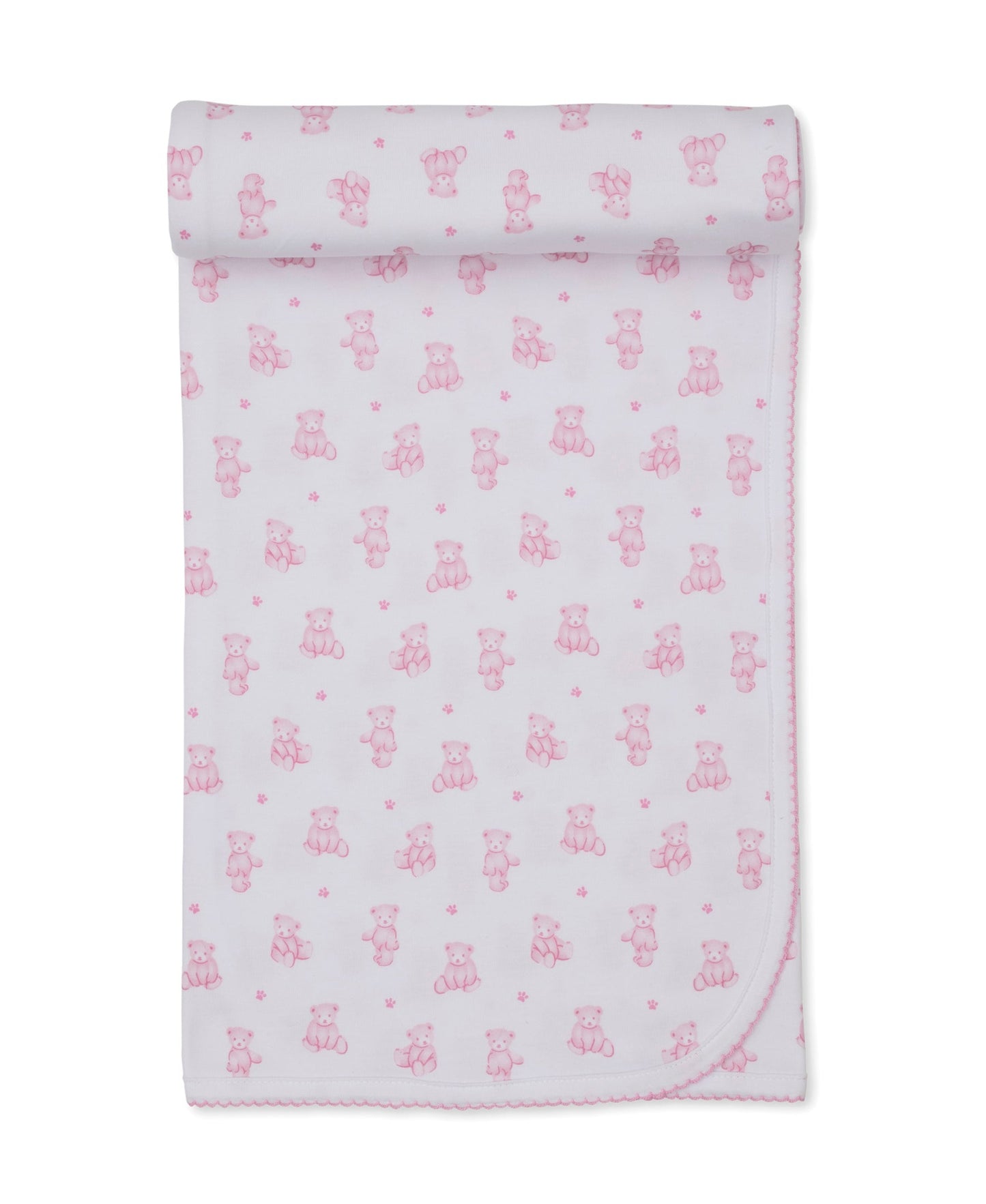 Kissy Kissy Blanket - Teddy Bears, Pink, One Size