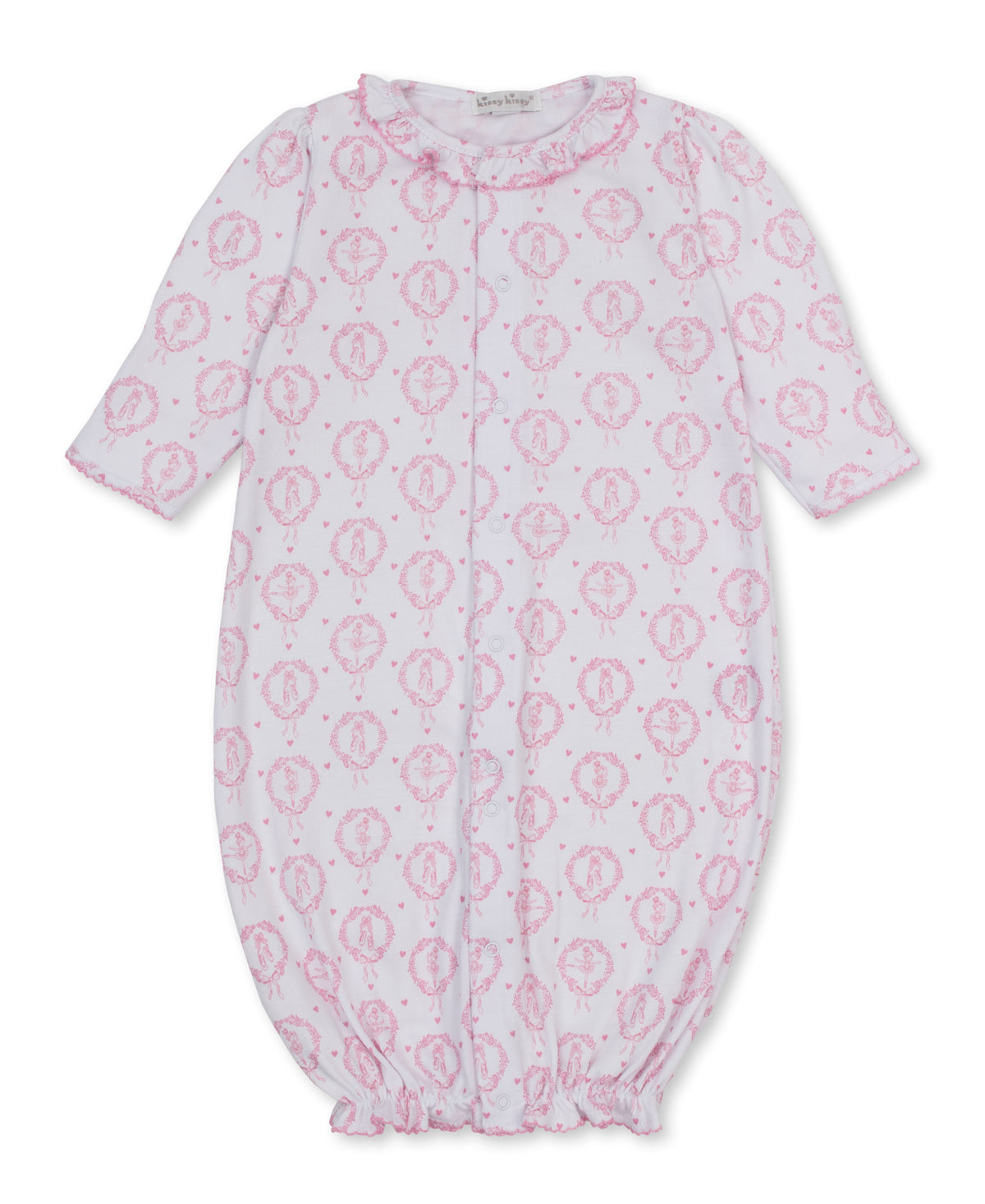 Kissy Kissy Convertible Gown - Petite Pirouettes, Newborn