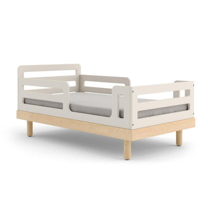 Oeuf Classic Toddler Bed - White / Birch - 3TB001