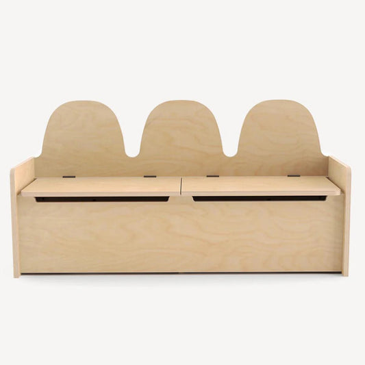 Oeuf Camel Storage Bench - Birch - 1CMB-01