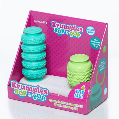 Krumples Bop & Pop! - Green/Teal