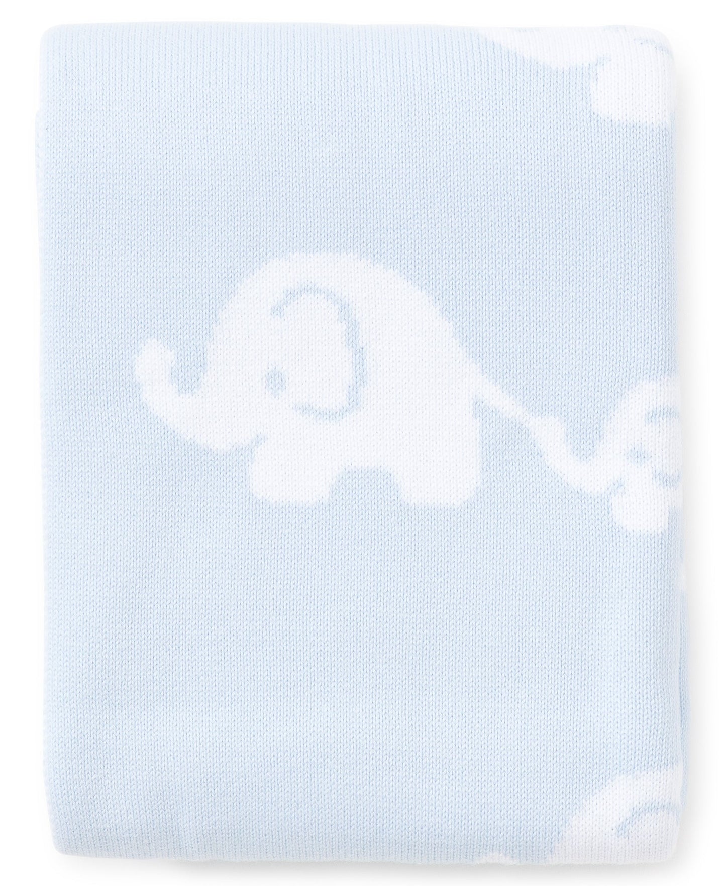 Kissy Kissy Novelty Blanket - Elephant Light Blue