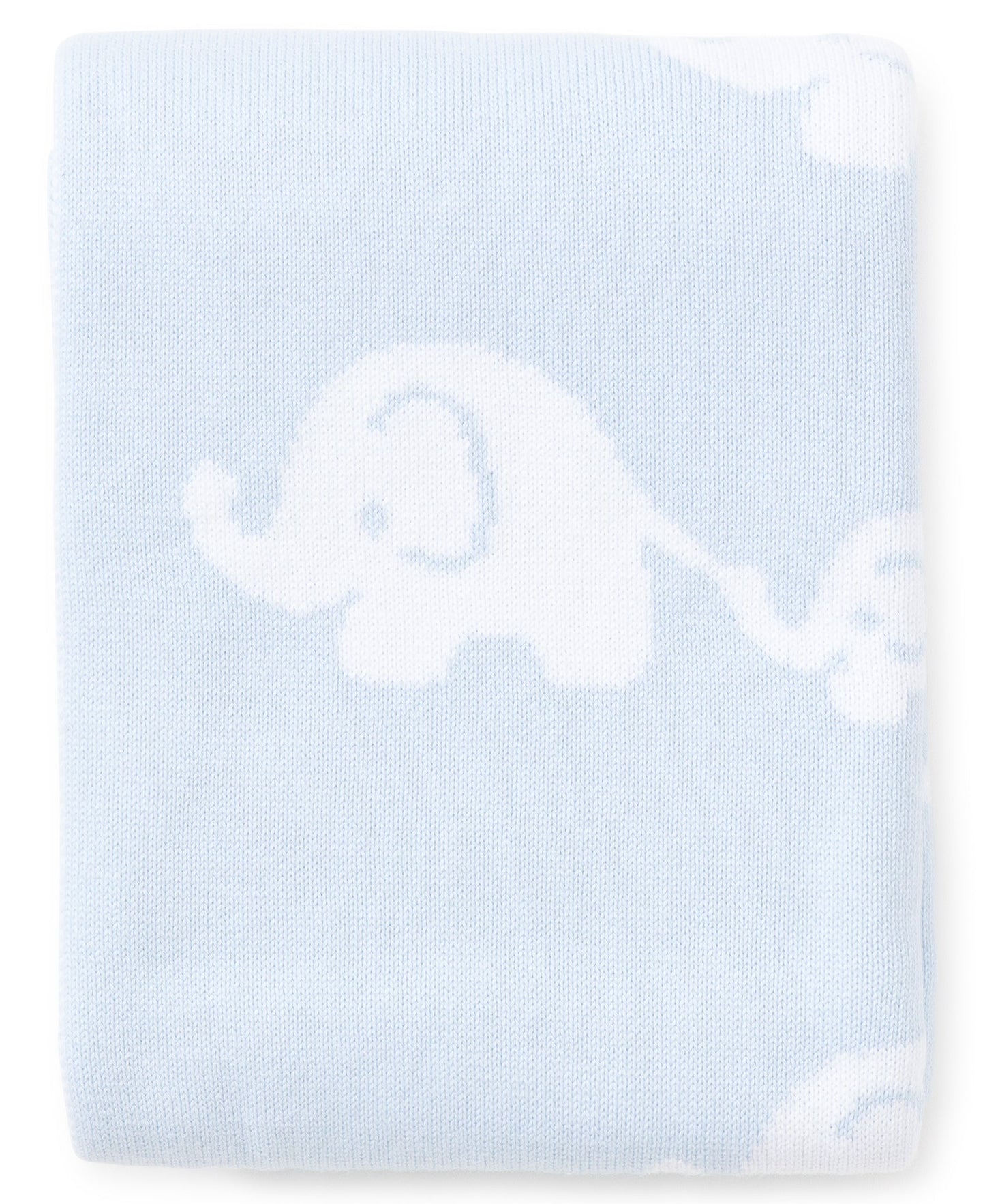 Kissy Kissy Elephant Novelty Blanket - Light Blue