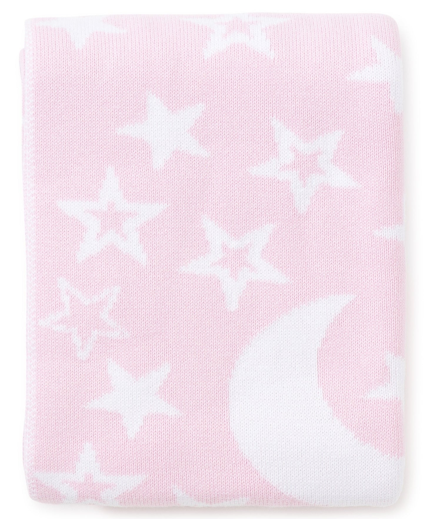 Kissy Kissy Moon and Star Novelty Blanket - Pink