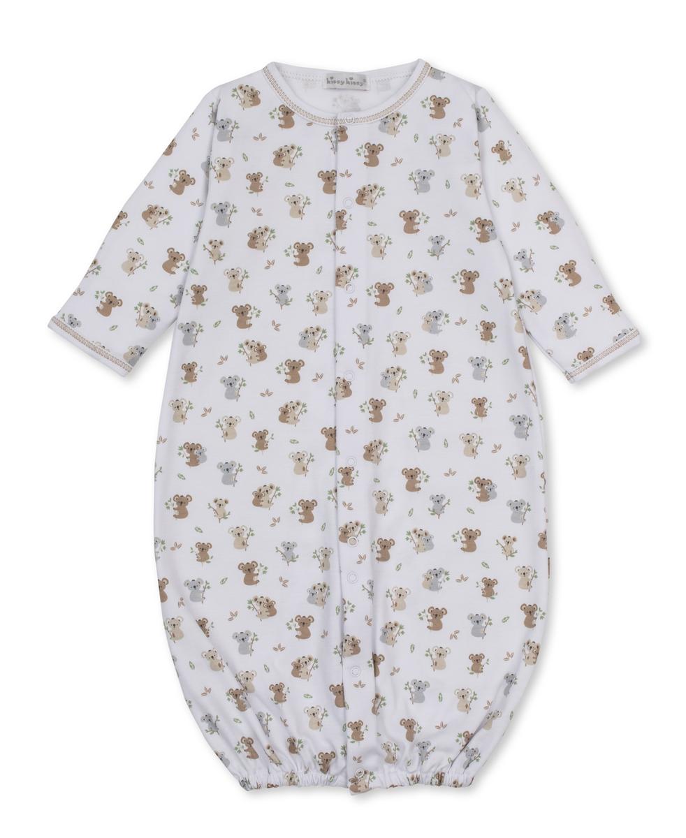 Kissy Kissy Convertible Gown Print - Multi, Newborn