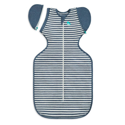 Love To Dream Swaddle UP Original 1.0 TOG, Medium - Denim Stripe - L20-01-002-DNM-M