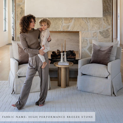 Oilo Zoey Swivel Nursery Glider -