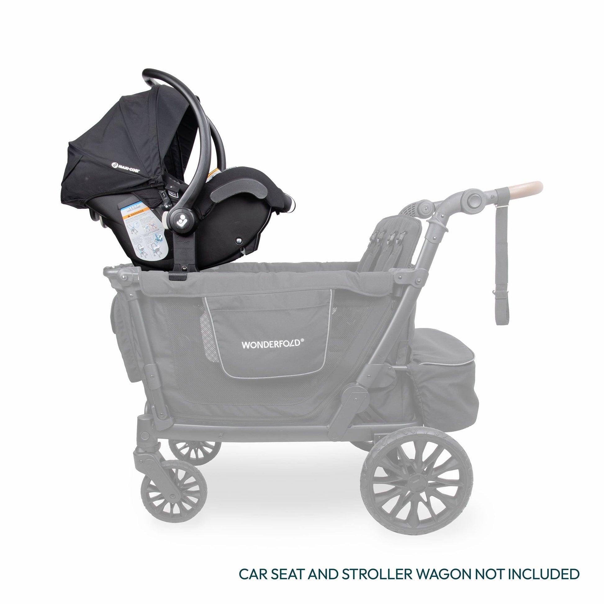 WonderFold L4 Series Car Seat Adapter - Cybex, Nuna, Maxi-Cosi - L4CSA-CNM