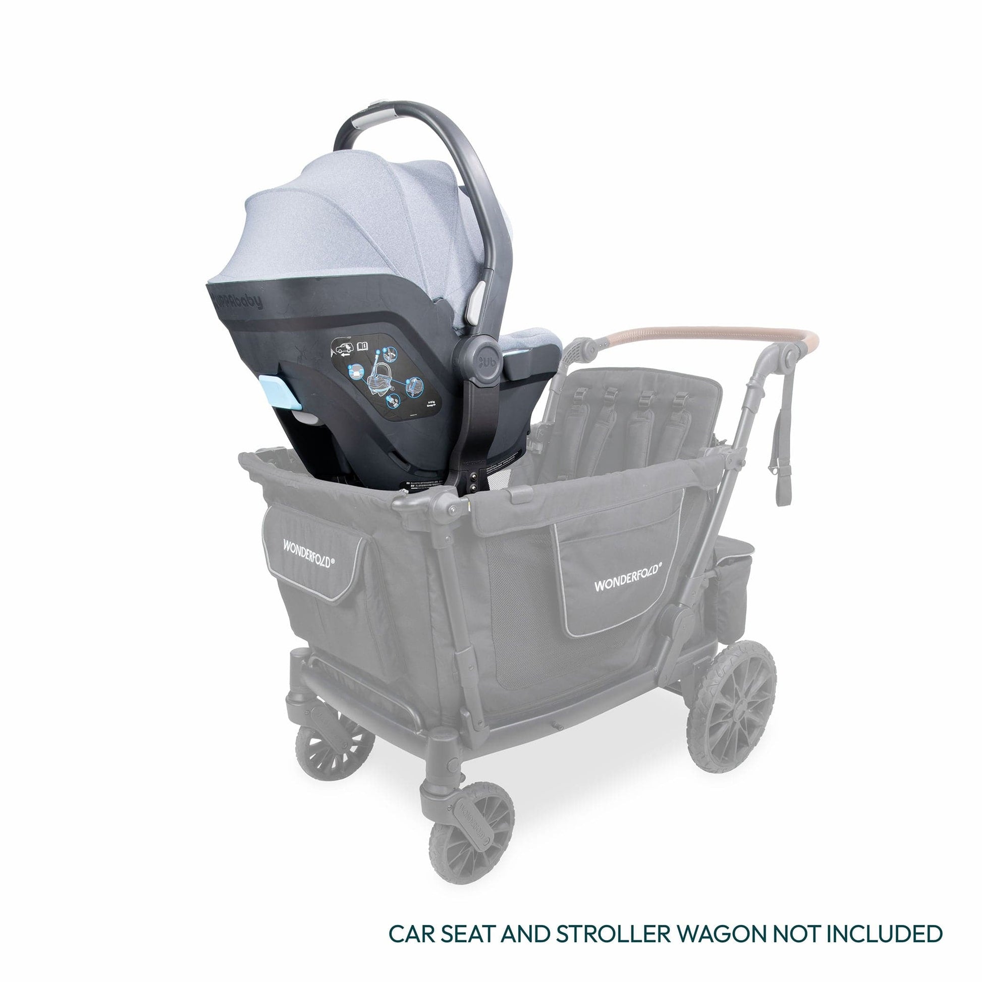 WonderFold L4 Series Car Seat Adapter - UPPAbaby - L4CSA-UPB