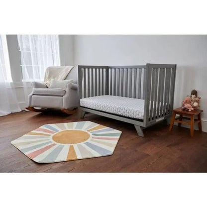 Lullaby Earth Gentle Start Breathable Crib Mattress - Blue Leaf - LE17