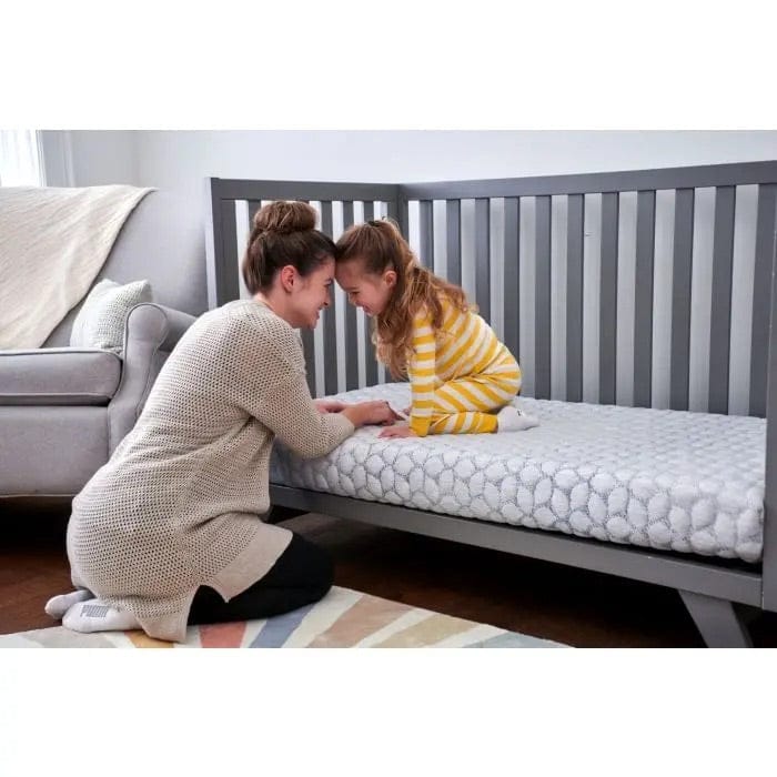 Lullaby Earth Gentle Start Breathable Crib Mattress - Blue Leaf - LE17