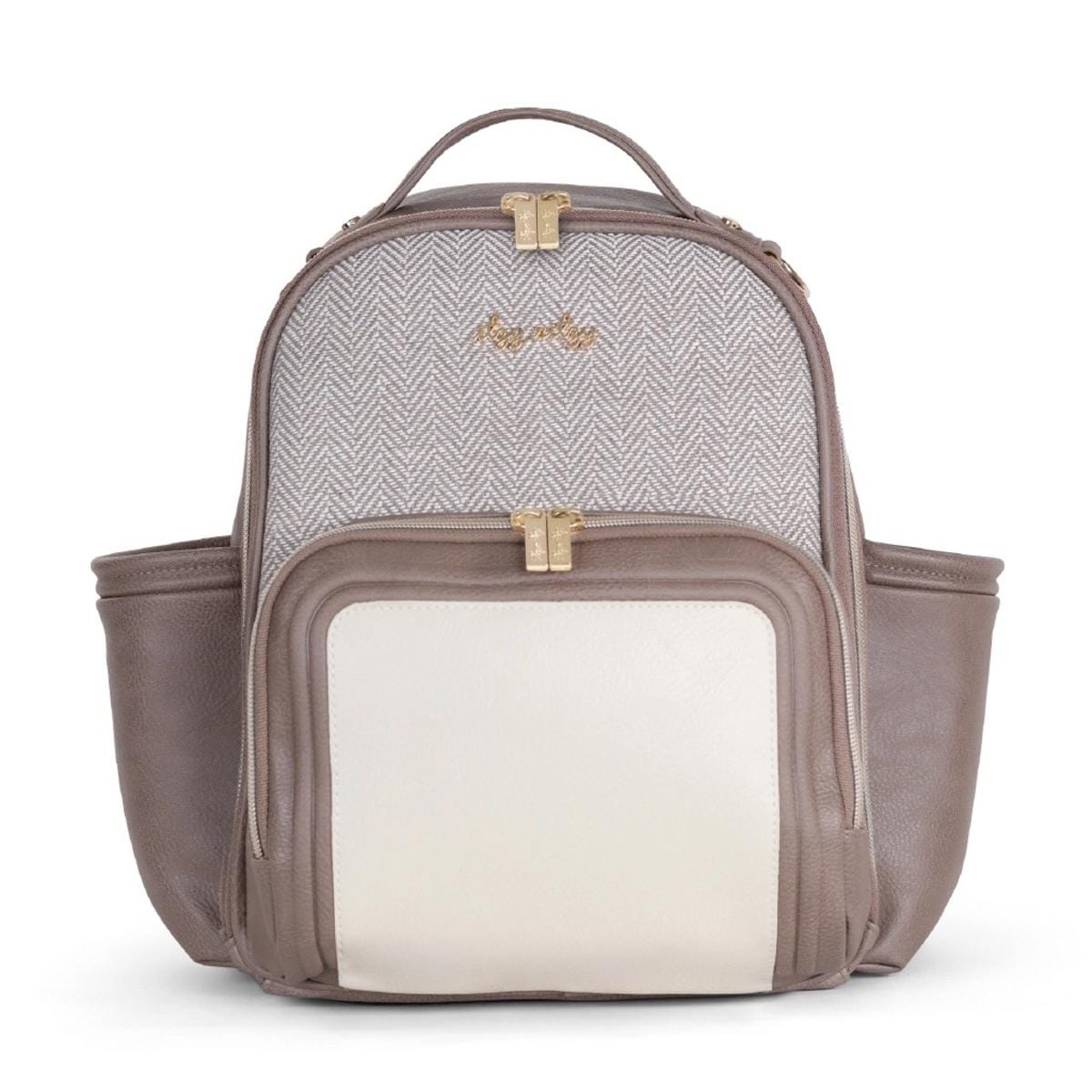 Itzy Ritzy Itzy Mini Plus Backpack - Vanilla Latte - 101401590