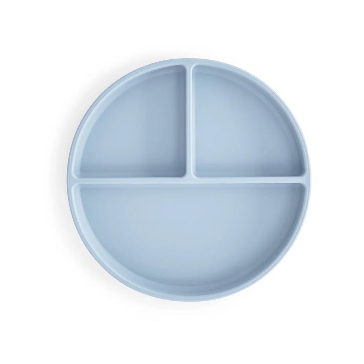 Mushie Silicone Suction Plate - Powder Blue - MSP-20015