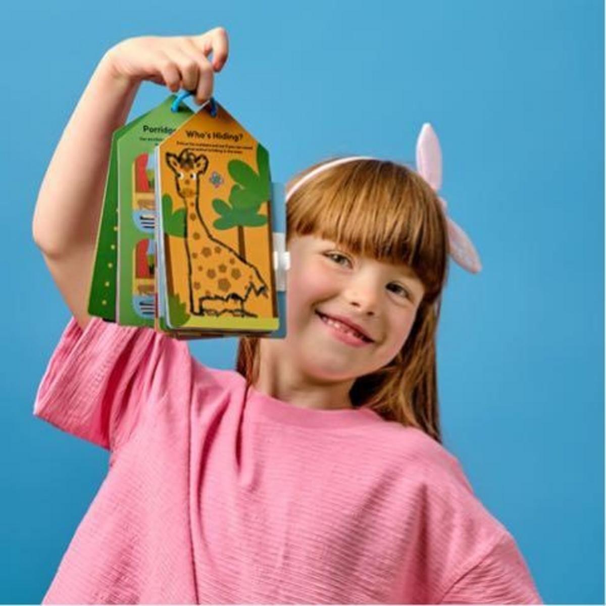 Kikkerland Kidoki Play & Erase Activity Cards