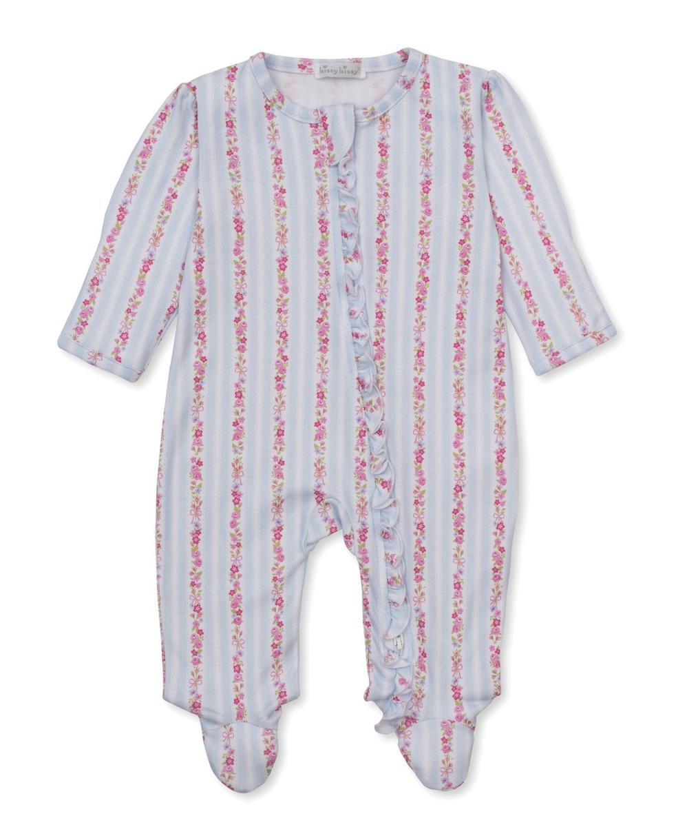 Kissy Kissy Zip Footie - Rose Renaissance Multi, Newborn