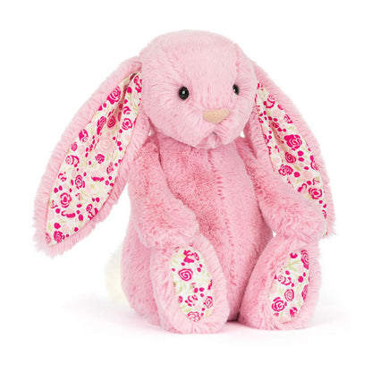 Jellycat Blushkin Blossom Luxe Bunny Original - BAS3ROSE