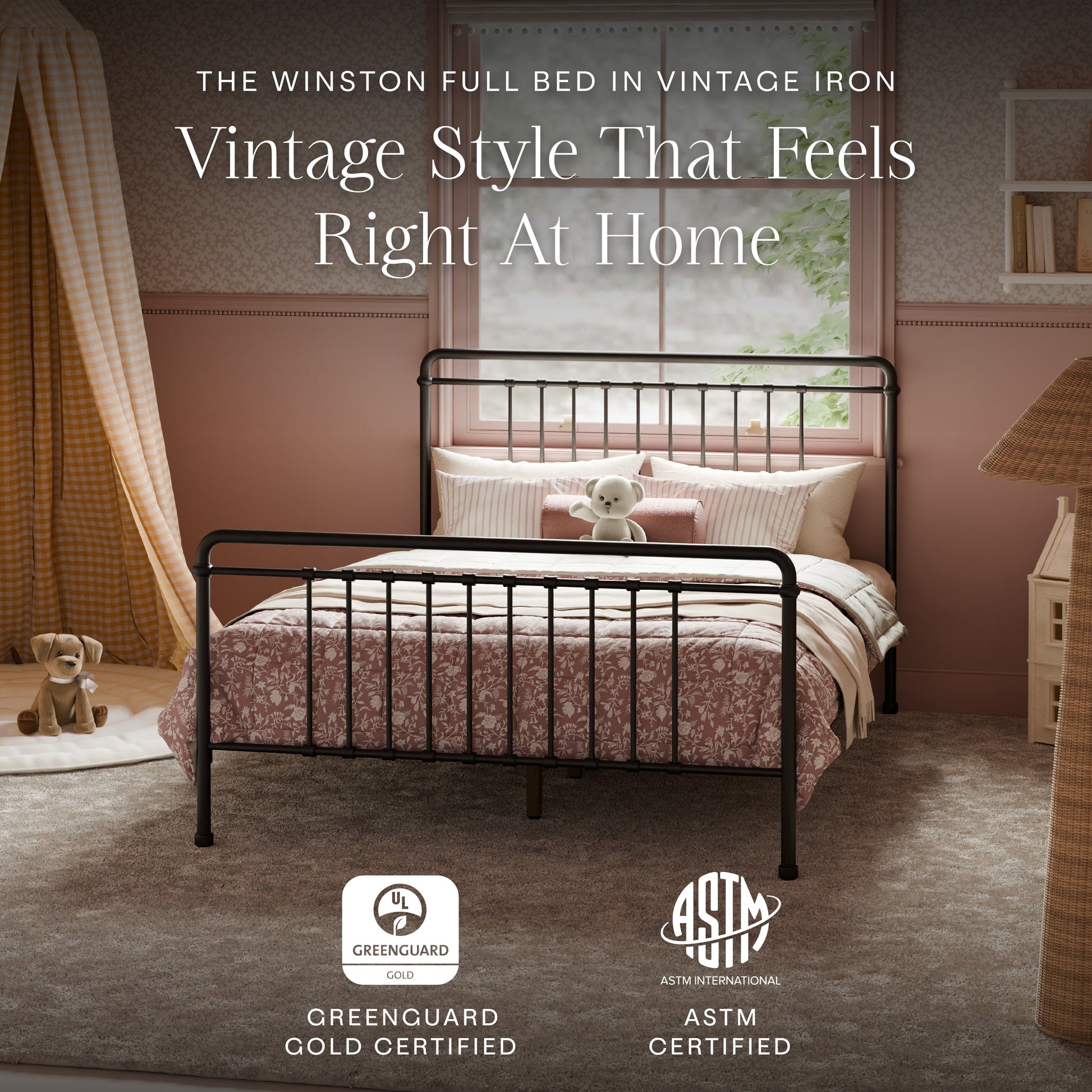Namesake Winston Full Bed - Vintage Iron
