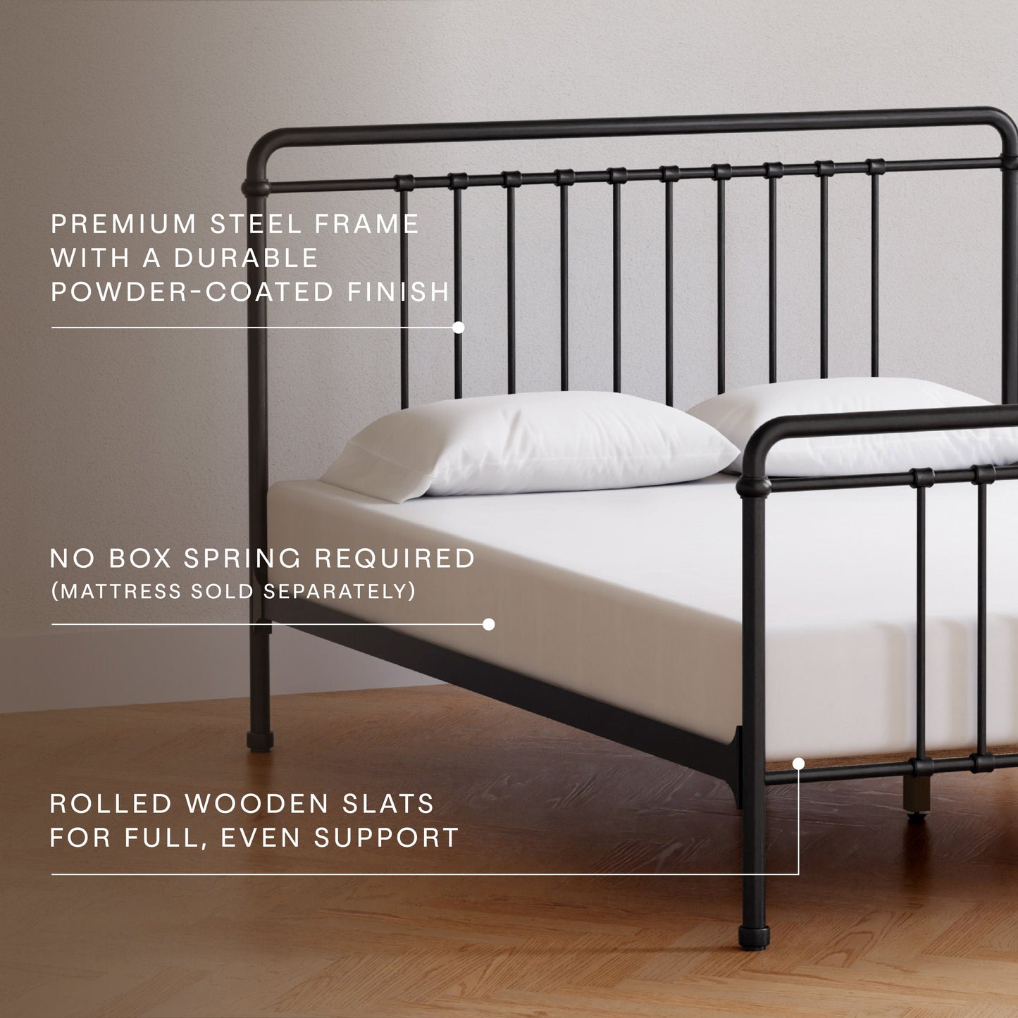 Namesake Winston Full Bed - Vintage Iron