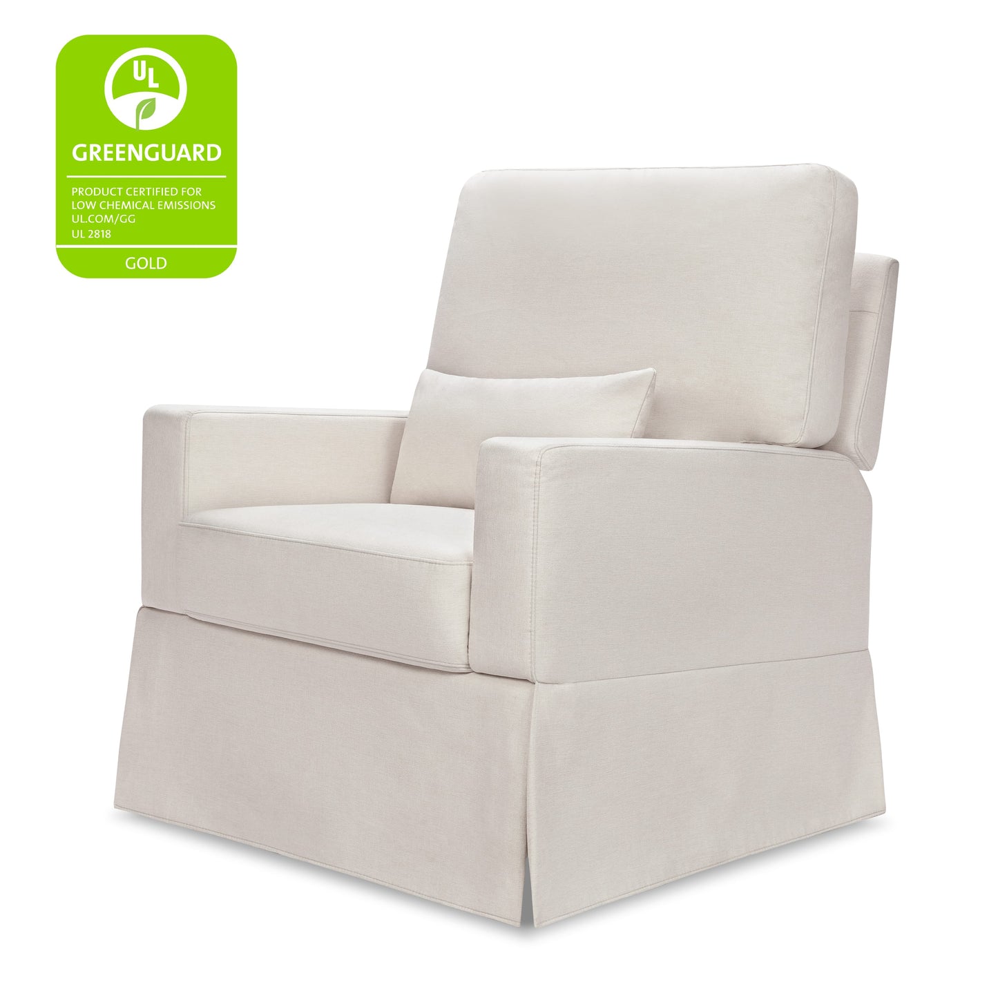 Namesake Crawford Recliner and Swivel Glider - Performance Cream Eco-Weave