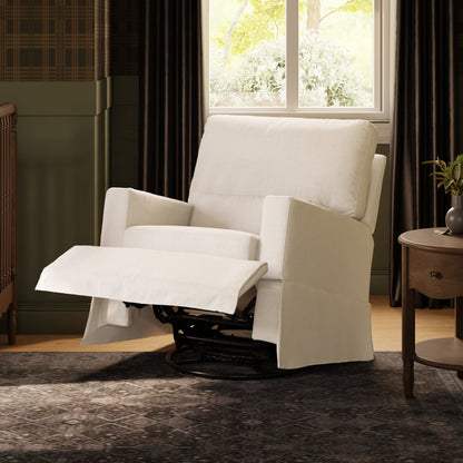 Namesake Crawford Recliner and Swivel Glider - Performance Cream Eco-Weave