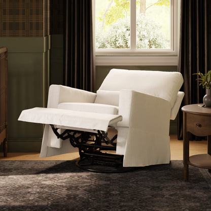 Namesake Crawford Recliner and Swivel Glider - Performance Cream Eco-Weave