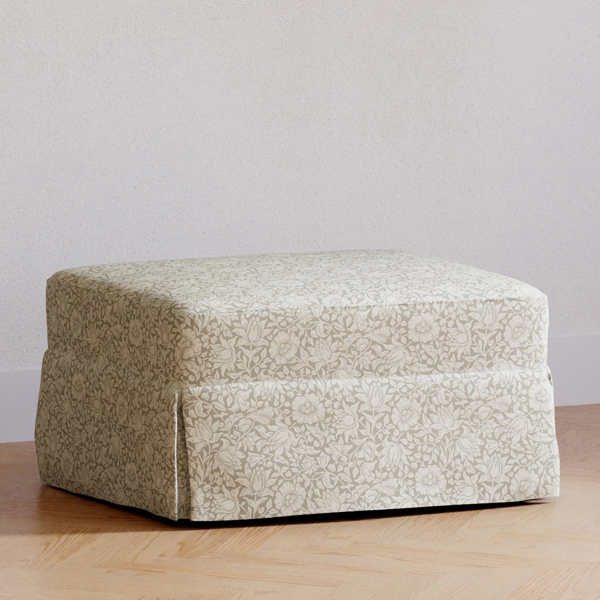 Morris & Co. x Namesake Crawford Gliding Ottoman - Mallow in Ash - M21785MA