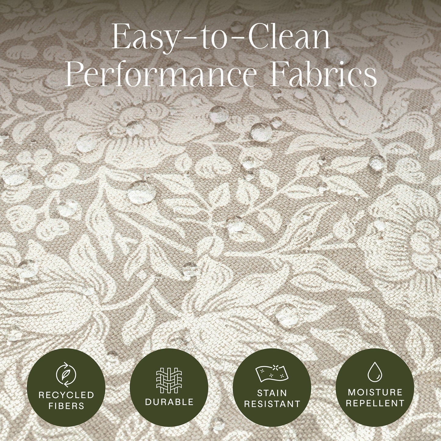 Morris & Co. x Namesake Crawford Gliding Ottoman - Mallow in Ash - M21785MA