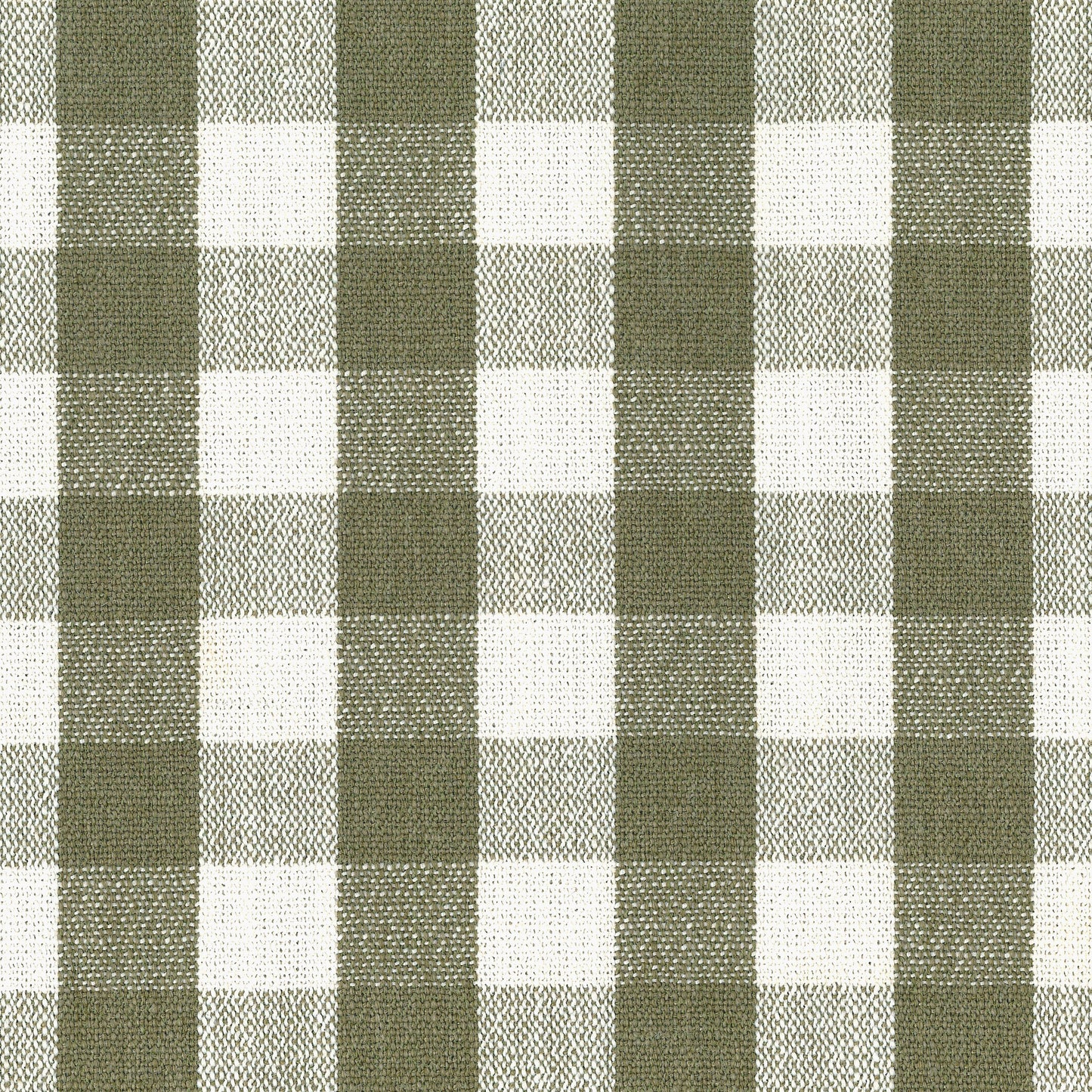 Namesake Crawford Pillowback Comfort Swivel Glider - Moss Green Gingham