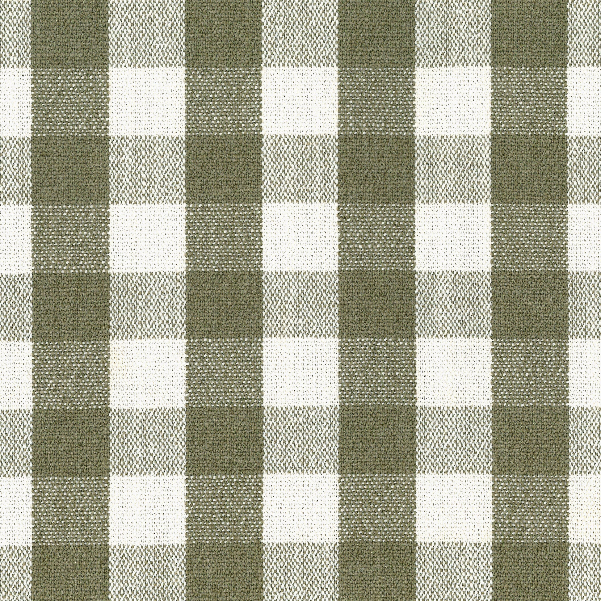Namesake Crawford Pillowback Comfort Swivel Glider - Moss Green Gingham