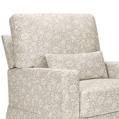 Morris & Co. x Namesake Crawford Pillowback Comfort Swivel Glider - Mallow in Ash - M21787MA