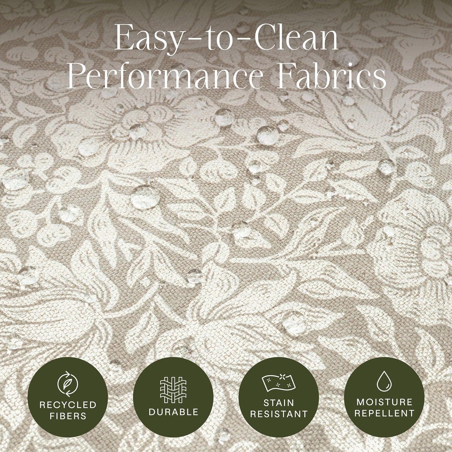 Morris & Co. x Namesake Crawford Pillowback Comfort Swivel Glider - Mallow in Ash - M21787MA