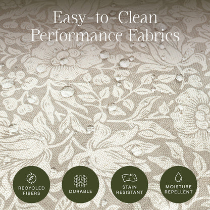 Morris & Co. x Namesake Crewe Swivel Glider Recliner - Mallow in Ash - M22287MADB