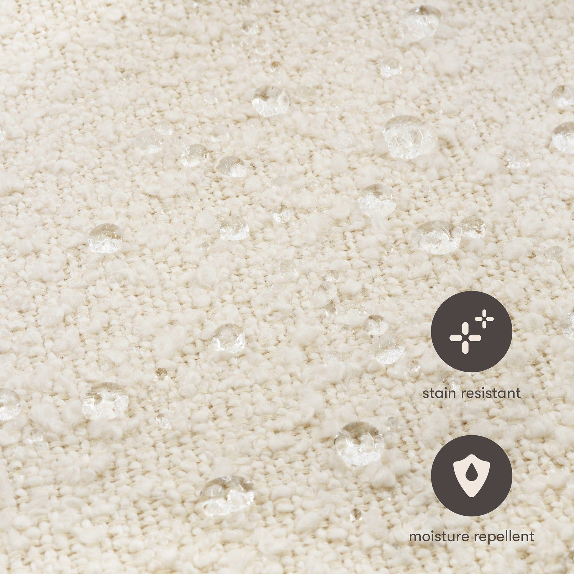 Babyletto Sigi Electronic Recliner and Swivel Glider w/ USB - Performance Ivory Boucle - M23085PWB