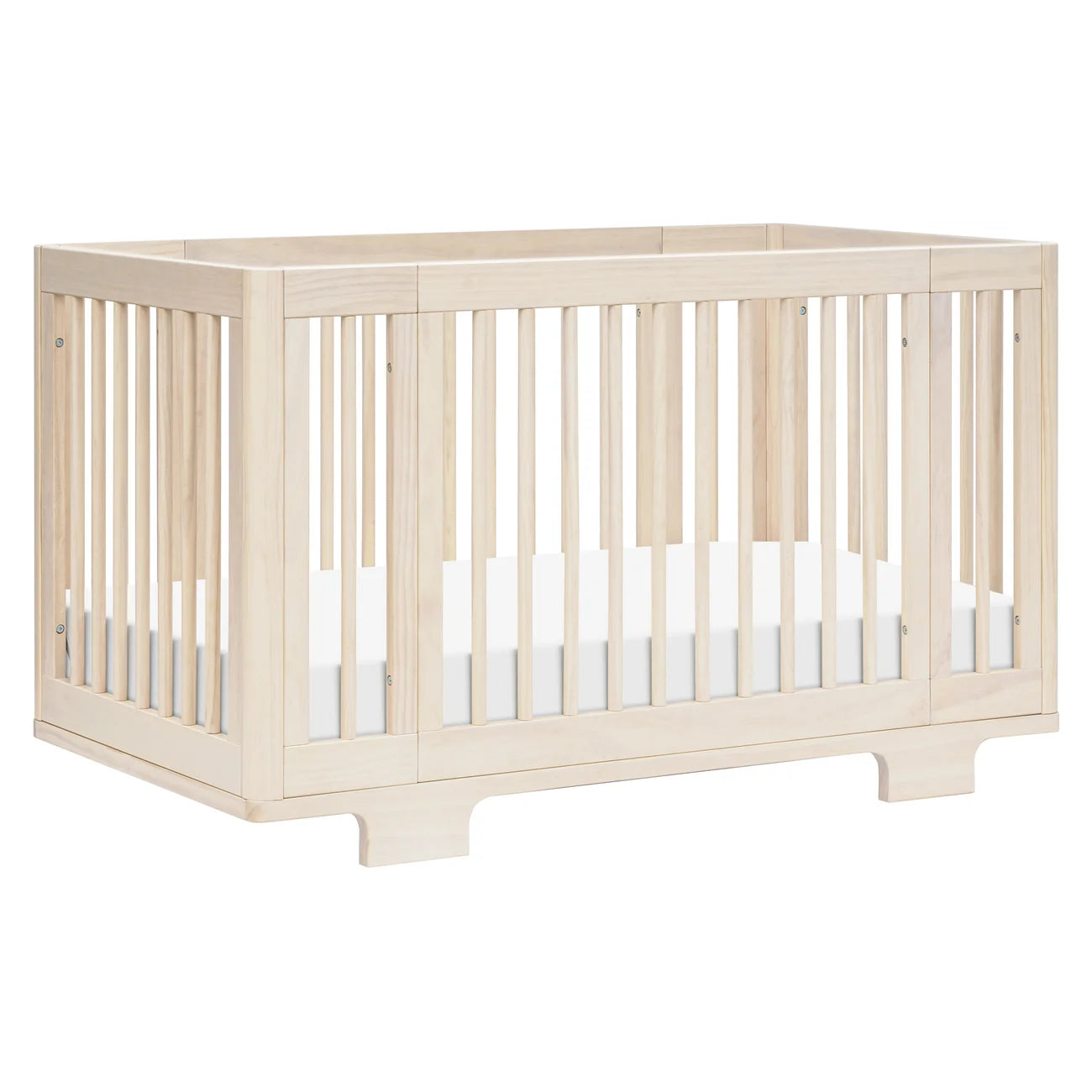 Babyletto Yuzu 8-in-1 Convertible Crib with All-Stages Conversion Kit - Washed Natural