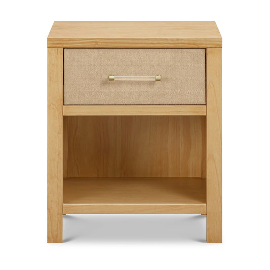 Namesake Eloise Assembled Nightstand - Honey and Performance Sand Eco-Weave - M24860HYPSEW