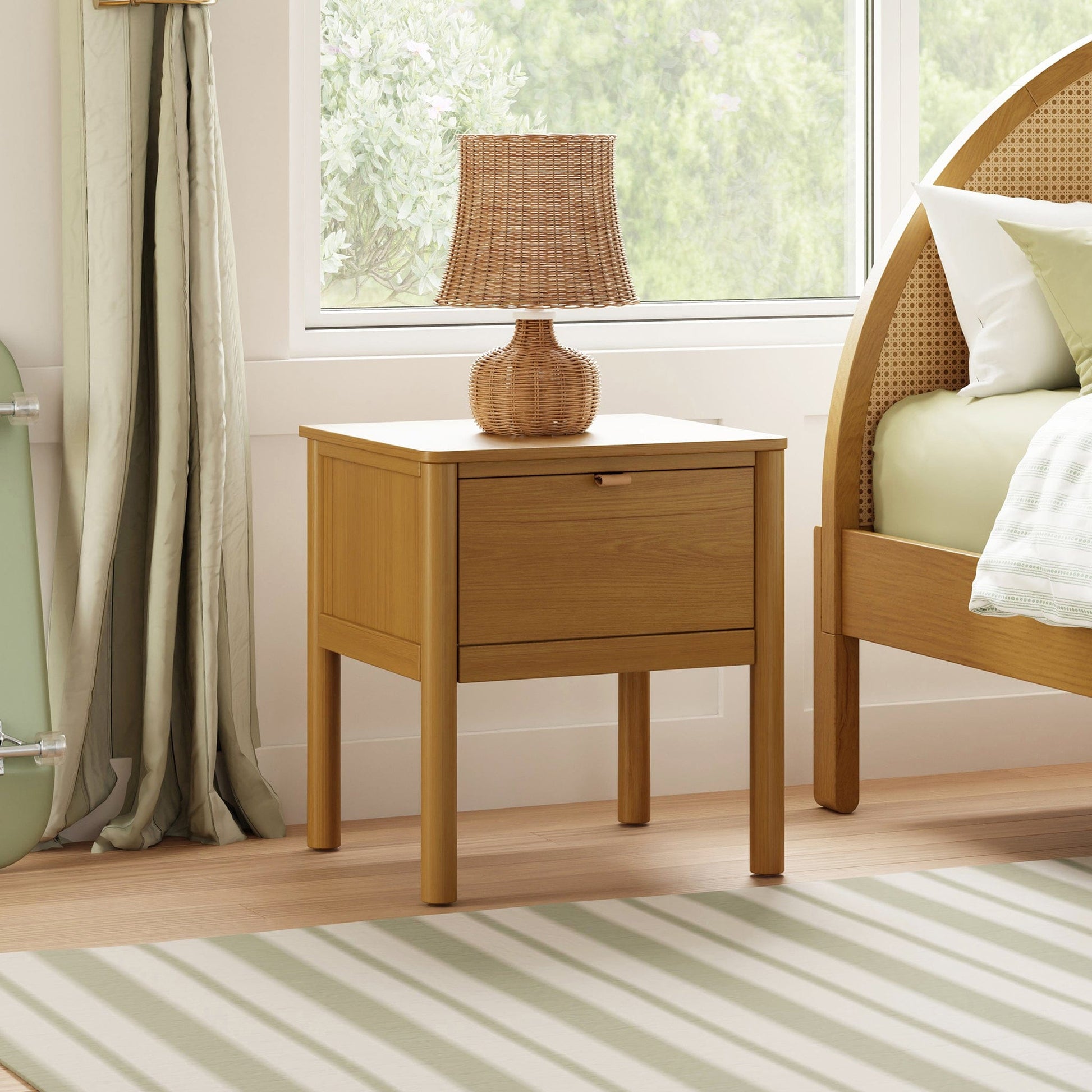 Babyletto Bondi Assembled Nightstand - Honey - M25960HY