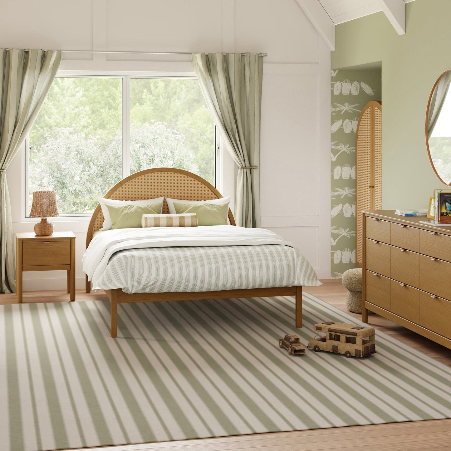 Babyletto Bondi Assembled Nightstand - Honey - M25960HY