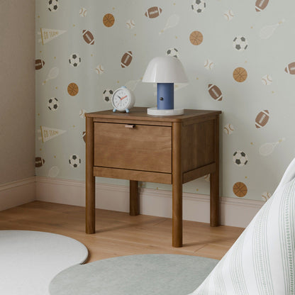 Babyletto Bondi Assembled Nightstand - Natural Walnut - M25960NL