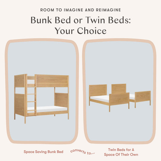 Babyletto Bondi Convertible Bunk Bed - Honey - M25994HY