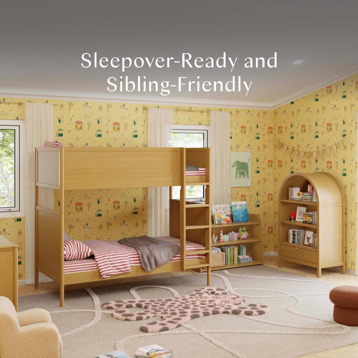 Babyletto Bondi Convertible Bunk Bed - Honey - M25994HY