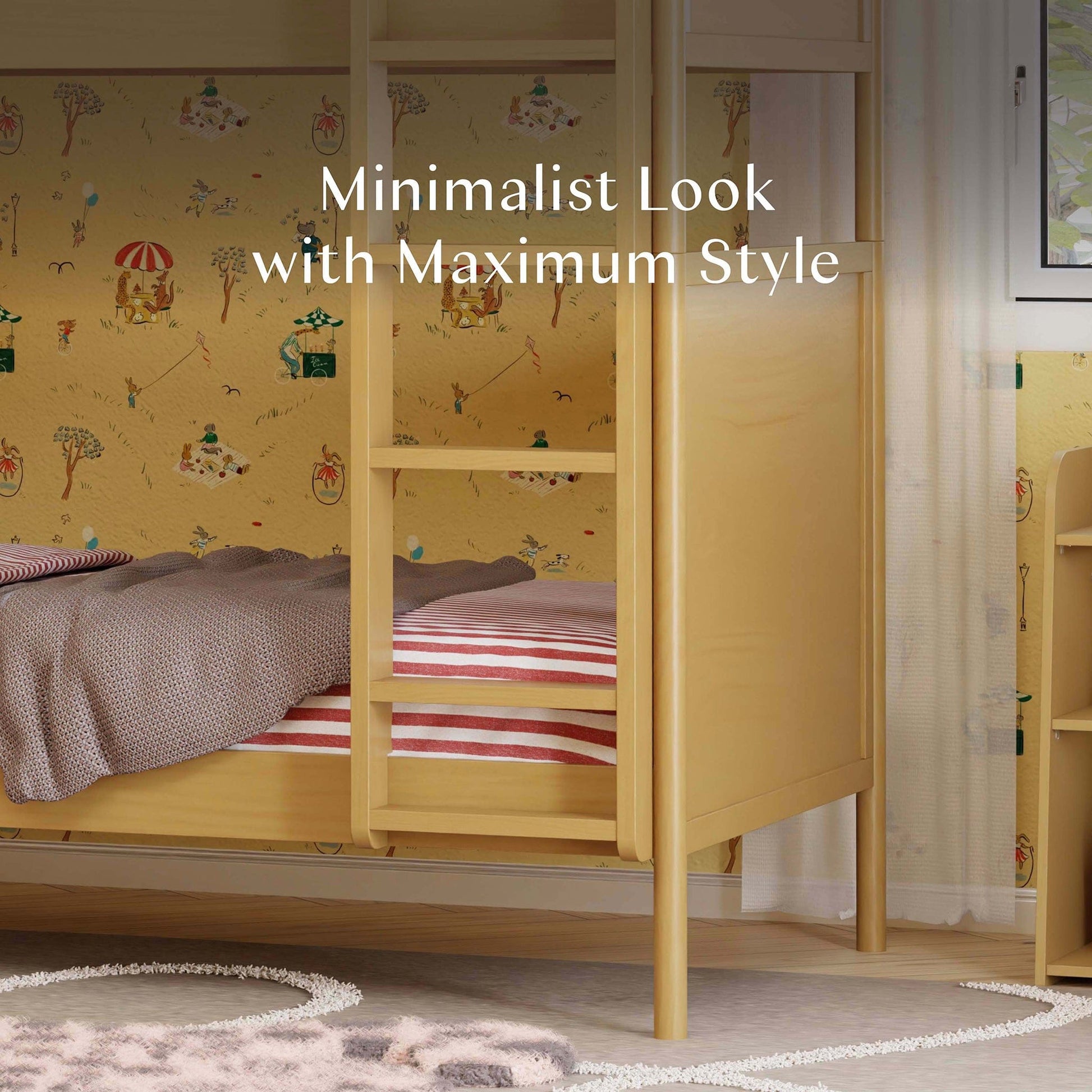 Babyletto Bondi Convertible Bunk Bed - Honey - M25994HY