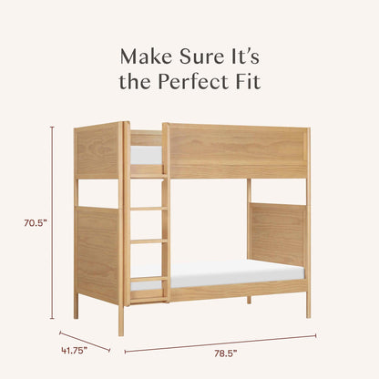 Babyletto Bondi Convertible Bunk Bed - Honey - M25994HY