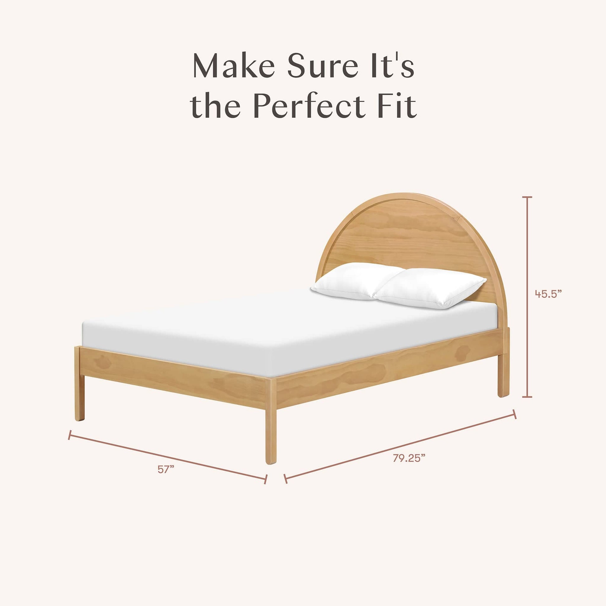 Babyletto Bondi Full Bed - Honey - M25996HY