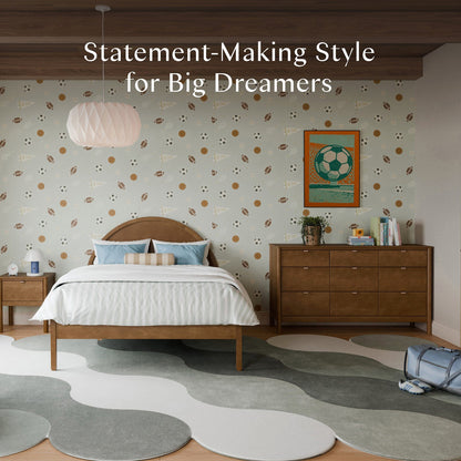 Babyletto Bondi Full Bed - Natural Walnut - M25996NL