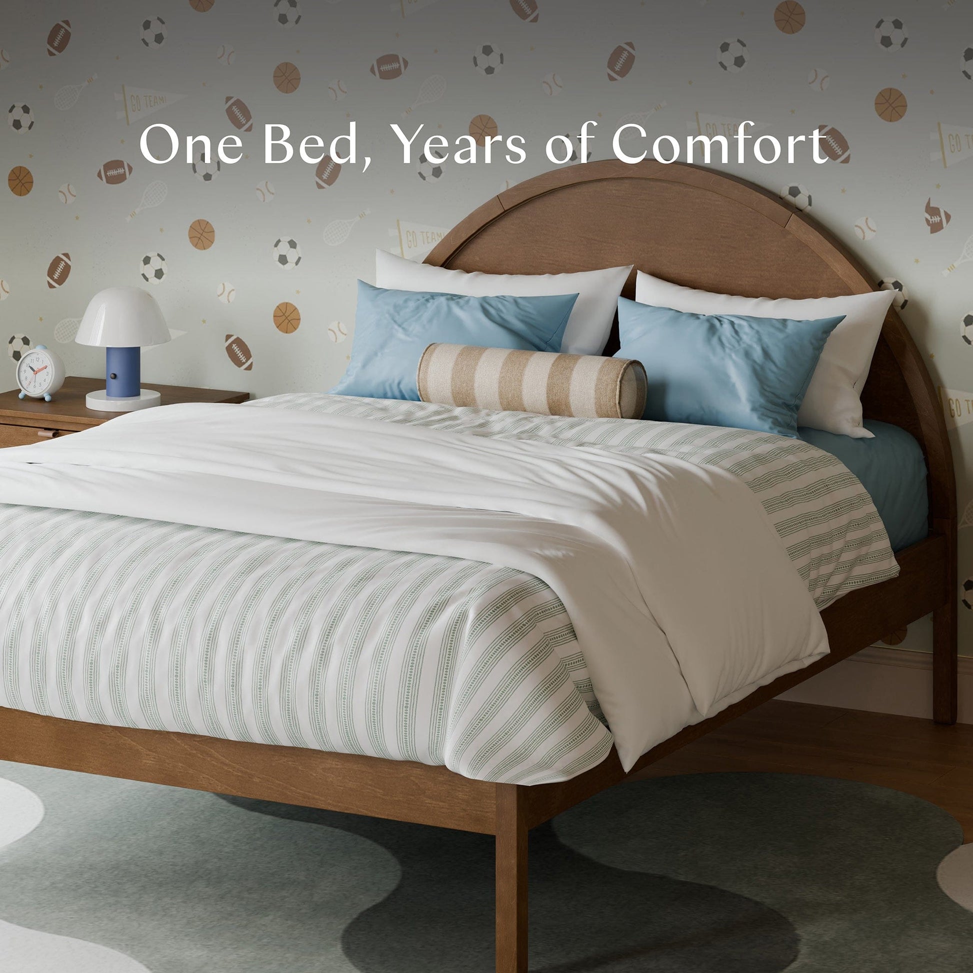 Babyletto Bondi Full Bed - Natural Walnut - M25996NL