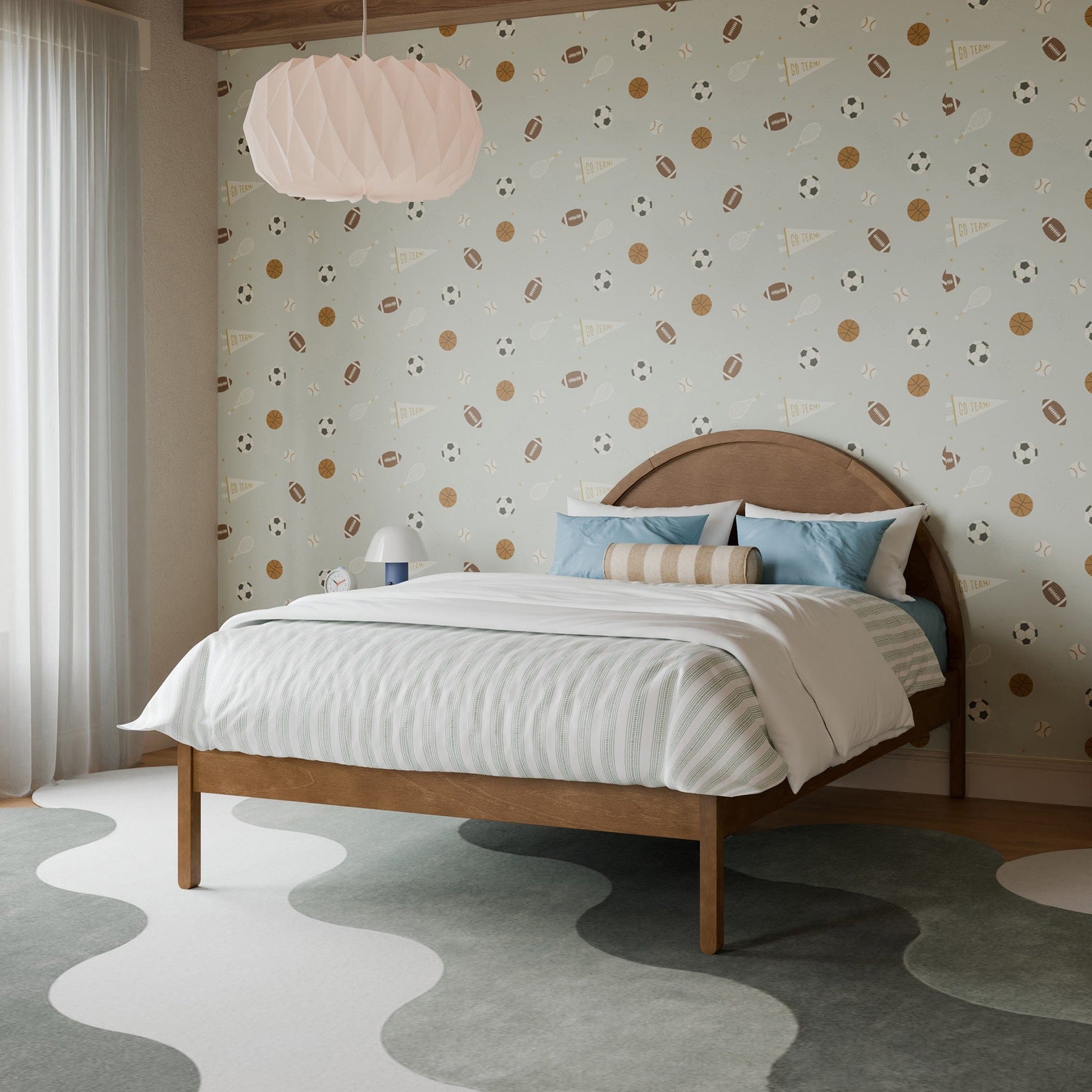 Babyletto Bondi Full Bed - Natural Walnut - M25996NL