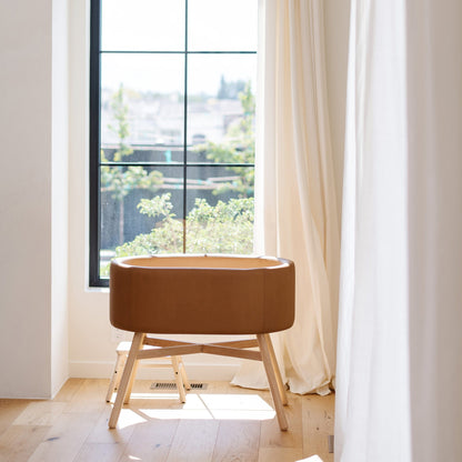 Babyletto x GATHRE Capsule Bassinet - Camel