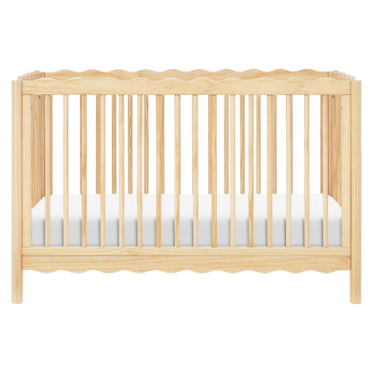Babyletto Swell 4-in-1 Convertible Crib with Toddler Bed Conversion Kit - Blonde